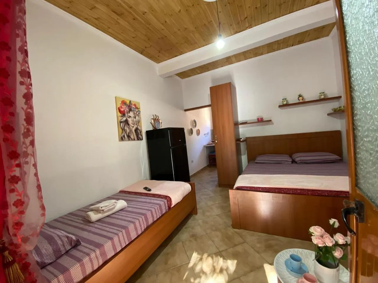 Ramo'S Charming Studio Apartment With Sunlit Veranda - 1St Влёра